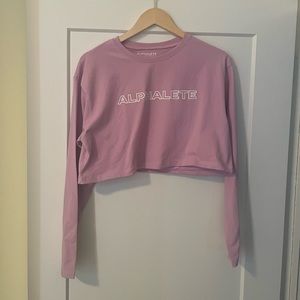 Alphalete Long Sleeve Crop